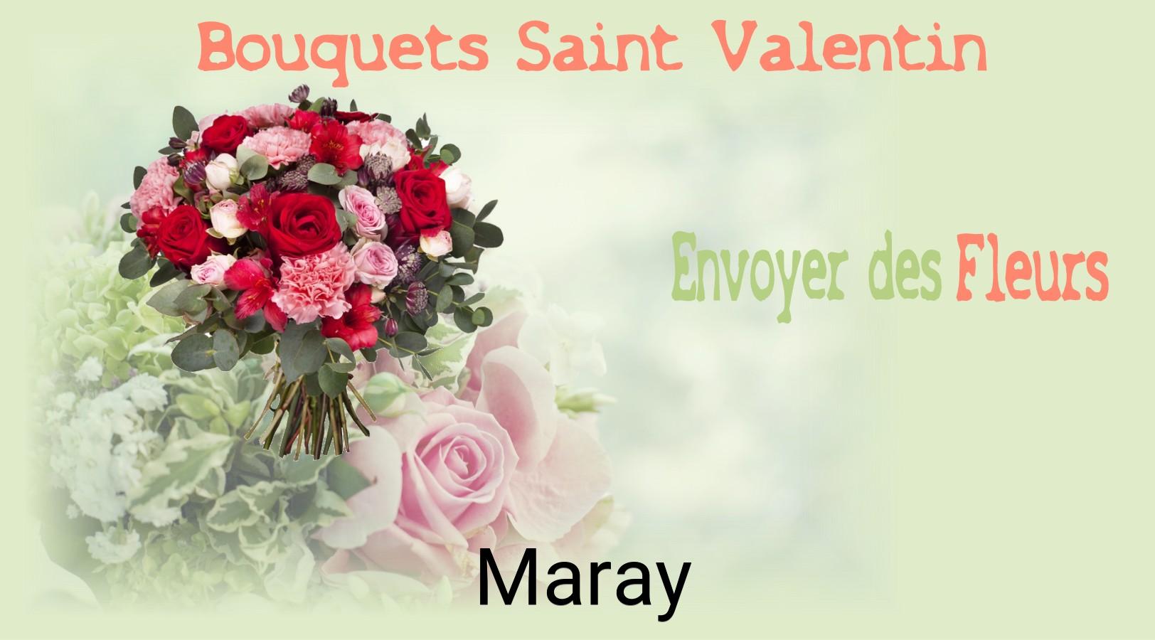 Roses de Saint-Valentin livrées à Maray